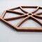 Ekena Millwork Extra Small Haswell Decorative Fretwork Wood Wall Panels, Cherry, 7 3/8"W x 7 3/8"H x 3/8"T WALW08X08X0375HWLCH - alternate 5